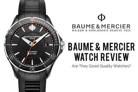 Baume & Mercier Watch Review – Are They Good .